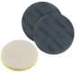 Preview: KOVAX Super Tack Buflex Dry Scheiben 75mm schwarz, K3000, ungelocht, VE= 50 Stk + 1 Softauflage