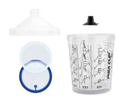 PISA CUP Einwegbecher - System 100 ml, 125 µ