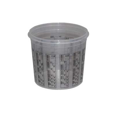 Kunststoff Mischbecher 385 ml