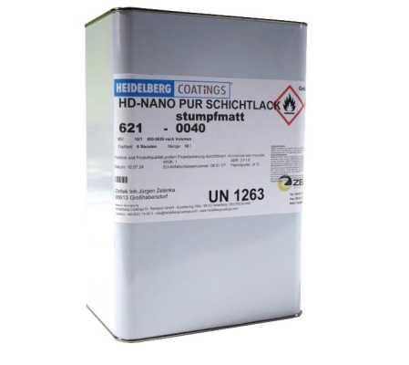 HD-NANO-PUR 62x-0040 2K-PUR Schichtlack, matt bis naturmatt in 3 Glanzgraden