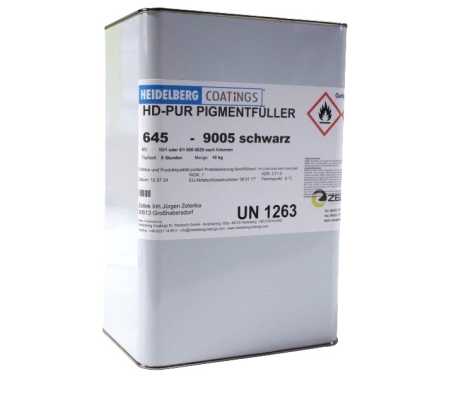 HD-PUR-PIGMENTFÜLLER 645-9005, schwarz