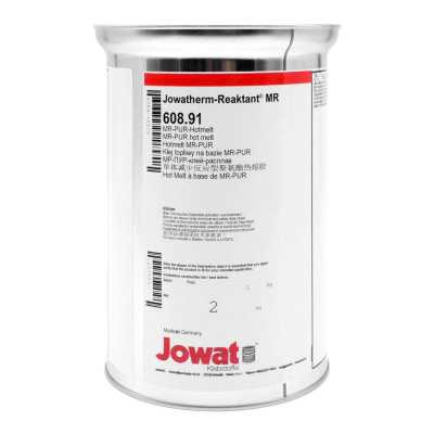 JOWAT Jowatherm-Reaktant 608.91 Monomer-reduzierter PUR-Hotmelt, in der 2,0 kg Blechdose, ungefüllt, weiß