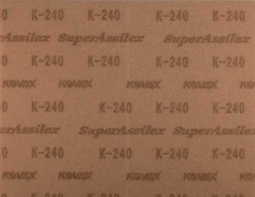 KOVAX Super Assilex Sheet K240 Rückseite