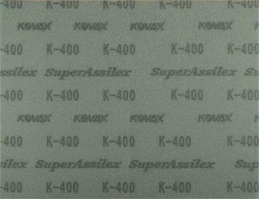 KOVAX Super Assilex Sheet K 400 Rückseite