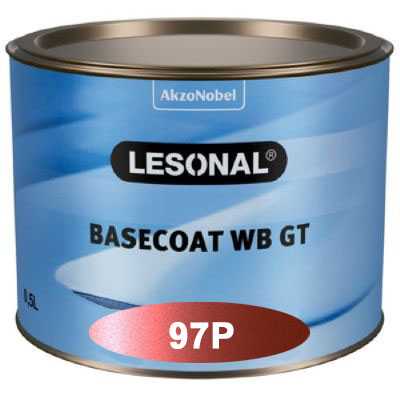 LESONAL Basecoat WB GT 97P perlmutt blaurot