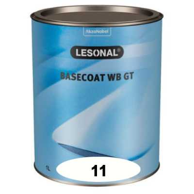 LESONAL Basecoat WB GT 11 weiß