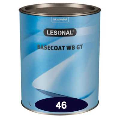 LESONAL Basecoat WB GT 46 dunkelblau transparent