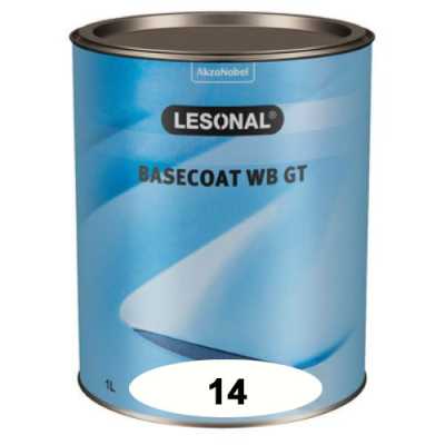 LESONAL Basecoat WB GT 14 weiß
