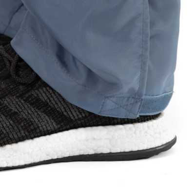 Lackieroverall 1400 Polyester blau mit Kapuze