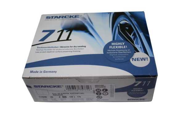 STARCKE 711, K600 - K3000, Streifen 130 x 170mm, Kletthaftung