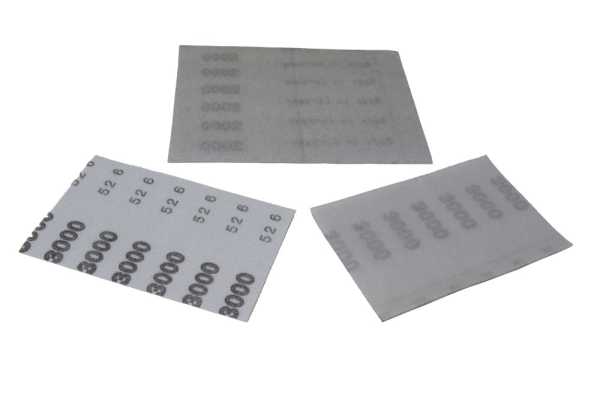STARCKE 711, K600 - K3000, Streifen 130 x 170mm, Kletthaftung