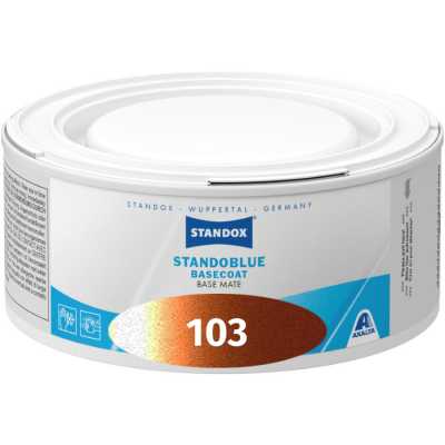 STANDOX Standoblue Basecoat Mix 103 Satinkupfer - 0,25 ltr.