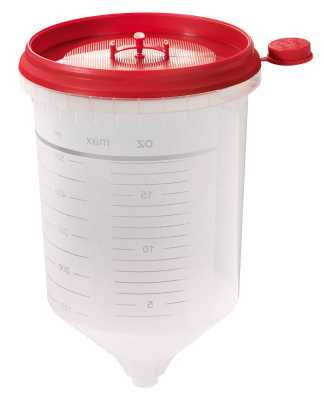 HSM SPA-System EASY LINE 68000, 730 ml - Einwegfließbecher für die Spritzpistole