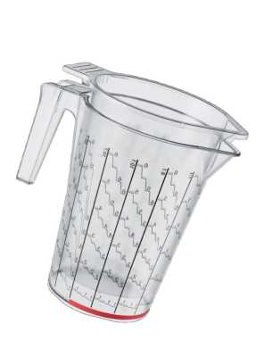 Mischbechersystem HSM, 1850 ml, groß, 240 Einlagen + 1 Aussenbehälter