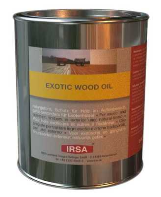 Irsa Exotic Wood Oil