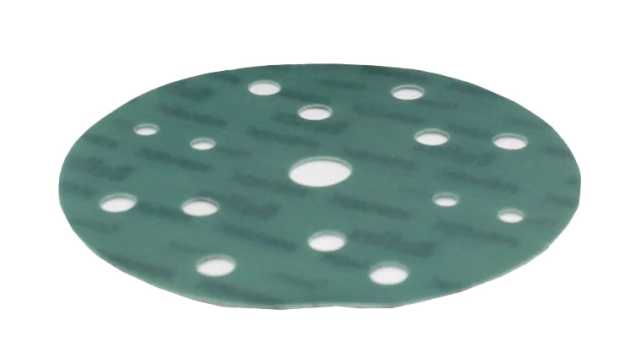 KOVAX Super Tack Buflex Dry Scheiben 152 mm grün, K2000, 15 - Loch, VE= 25 Stk
