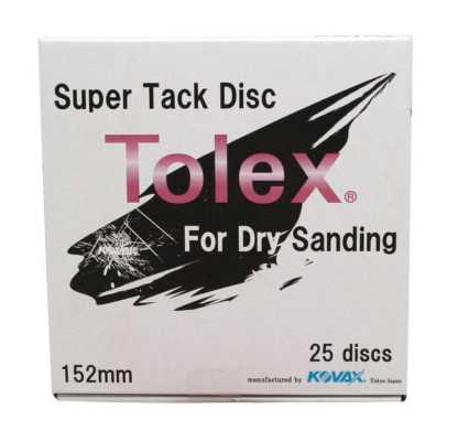 KOVAX Super Tack Tolex Scheiben 152 mm, K1500, 15 - Loch, VE= 25 Stk