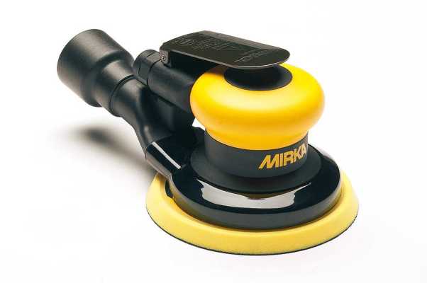 MIRKA Exzenterschleifer Druckluft ROS 525CV, D. 125 mm / 2,5 mm Hub