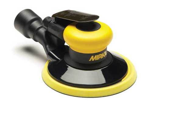 MIRKA Exzenterschleifer Druckluft ROS 625CV, D. 150 mm / 2,5 mm Hub