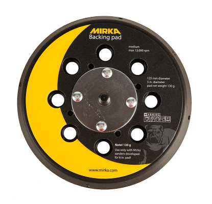 Mirka Schleifteller Abranet D. 125 mm, 28-Loch, klett, medium