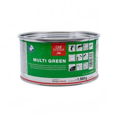 Car System Multi Green Polyester-Spachtelmasse 1,6 kg inkl. Härter