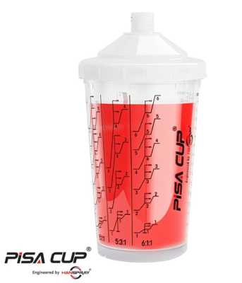 PISA CUP Einwegbecher - System 800 ml, 200 µ