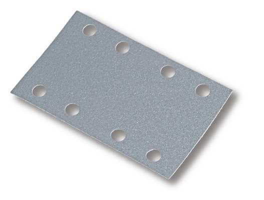 MIRKA Q.Silver Schleifbögen, 81 x 133 mm, 8- Loch, klett, P80- P320