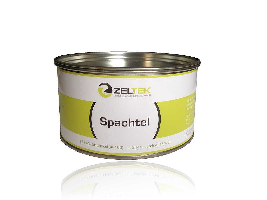 Zeltek 2K- Multispachtel beige, 2kg inkl. Härter