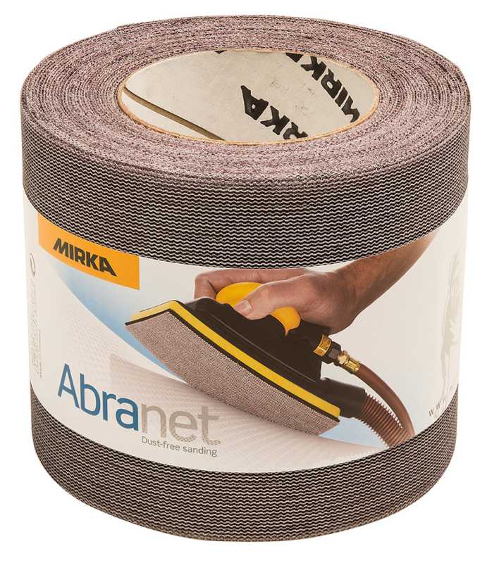 MIRKA Abranet Rolle, 115 mm x 10 m, klett, P80- P400