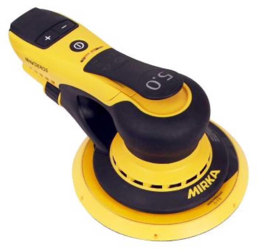 MIRKA Elektro Exzenterschleifer DEROS 650CV, D. 150 mm / 5,0 mm Hub