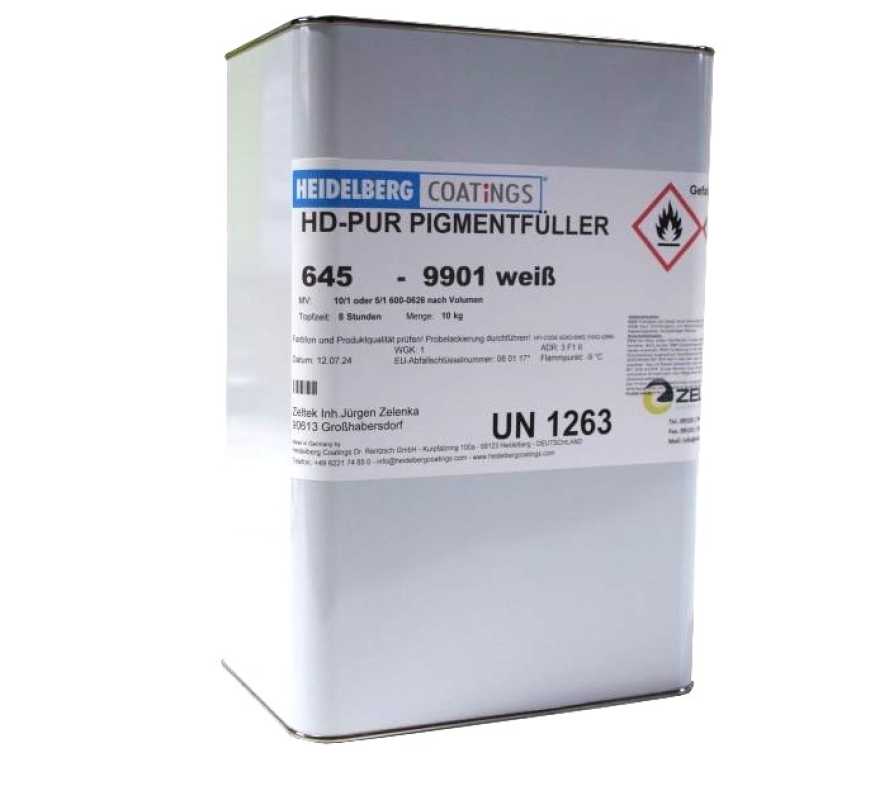 HD-PUR-PIGMENTFÜLLER 645-9901, weiss