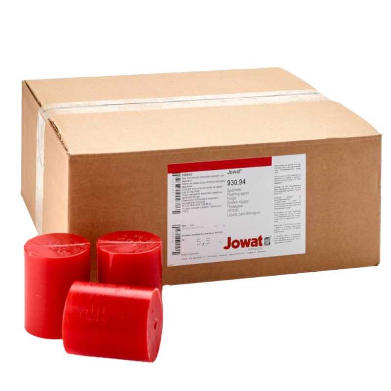 JOWAT 930.74 Spülmittel für PUR-Schmelzklebstoffe, Farbe rot, 220 gr. HolzHer-Patronen