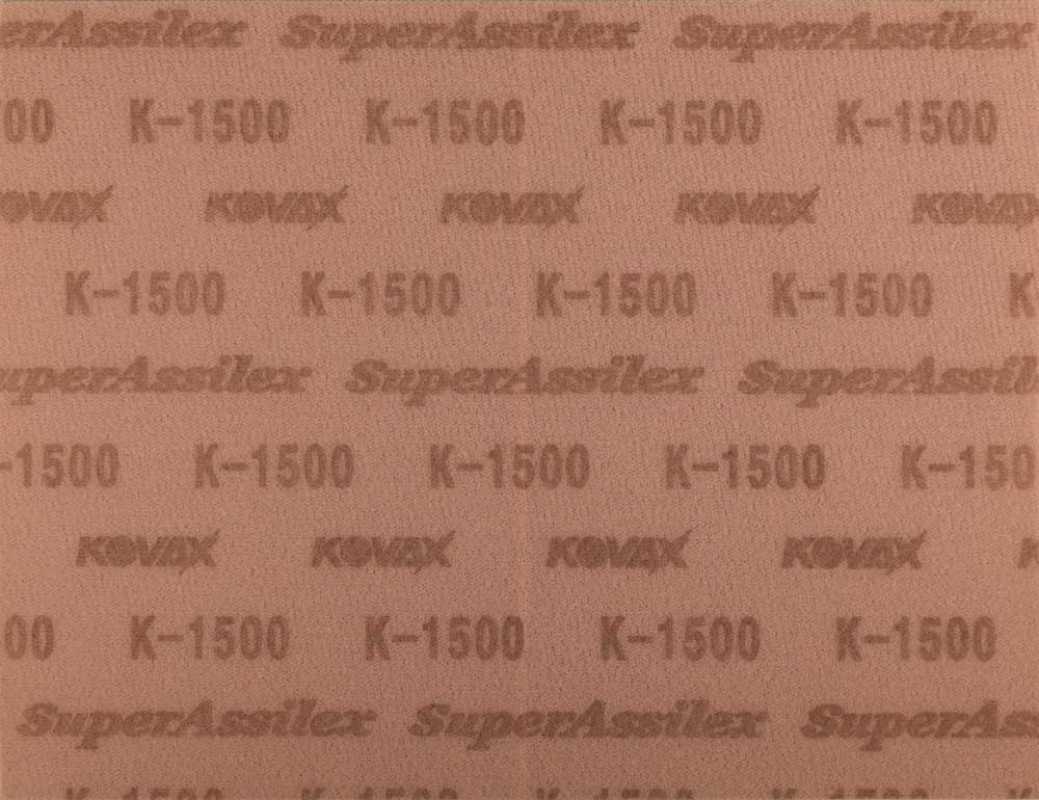 KOVAX Super Assilex Sheet K 1500 Rückseite