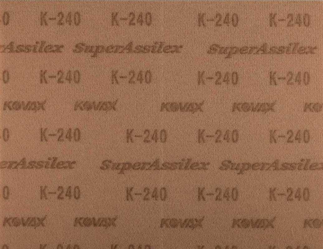KOVAX Super Assilex Sheet K240 Rückseite