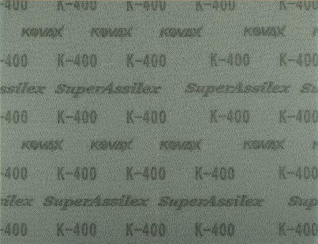 KOVAX Super Assilex Sheet K 400 Rückseite