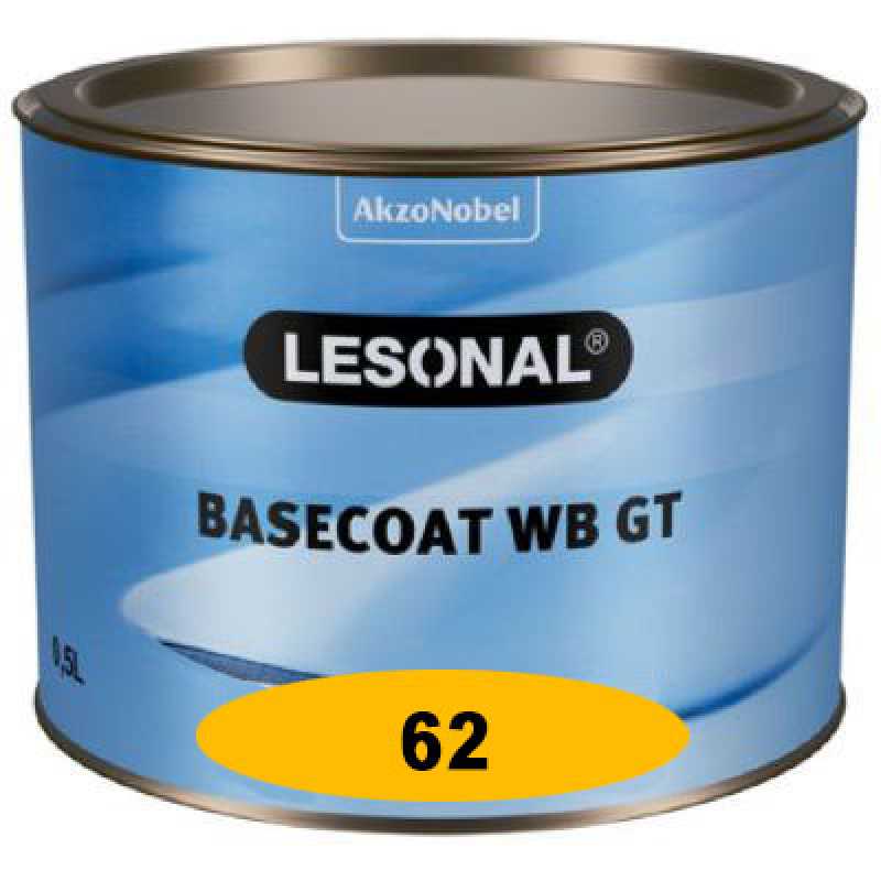 LESONAL Basecoat WB GT 62 hellgelb