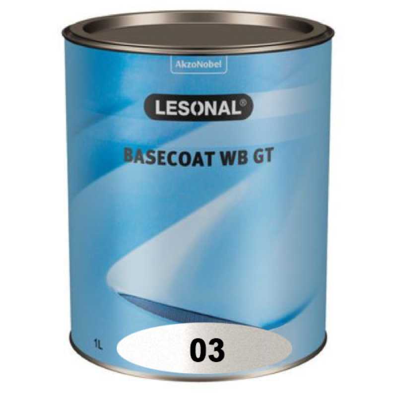 LESONAL Basecoat WB GT 03 hellgrau transparent