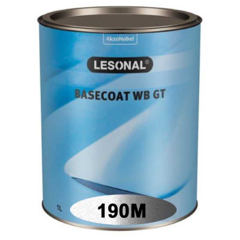 LESONAL Basecoat WB GT 190M Mischmetallic fein (sehr brilliant)