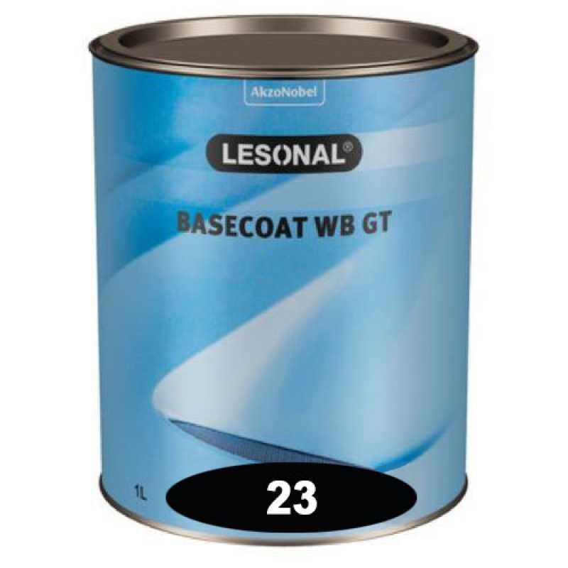 LESONAL Basecoat WB GT 23 tiefschwarz