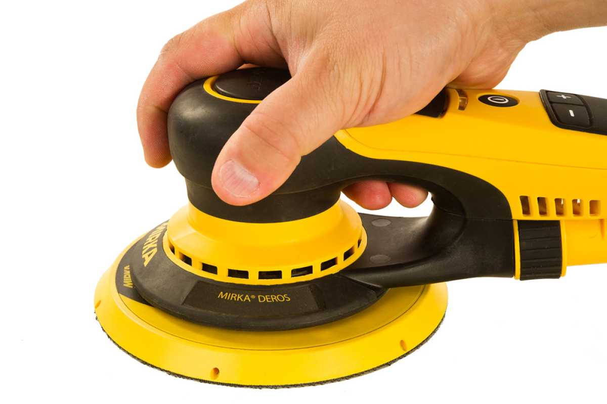 MIRKA Elektro Exzenterschleifer DEROS 650CV, D. 150 mm / 5,0 mm Hub