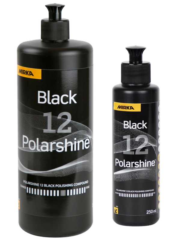Mirka Polarshine 12 Black - Polierpaste für dunkle Oberflächen