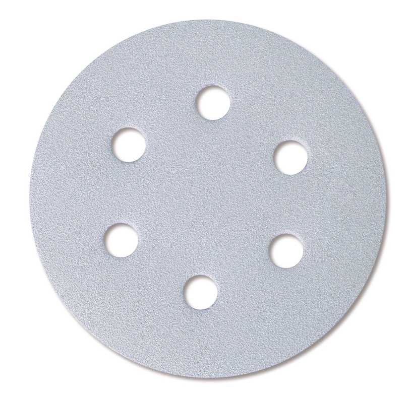 MIRKA Q.Silver Schleifscheiben, D. 77 mm, 6- Loch, klett, P180- P500