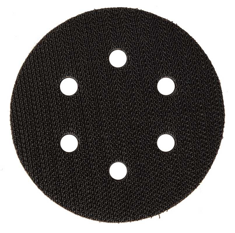 MIRKA Softauflage D. 77 mm, 6- Loch, 5 mm Schaumstoffstärke, klett