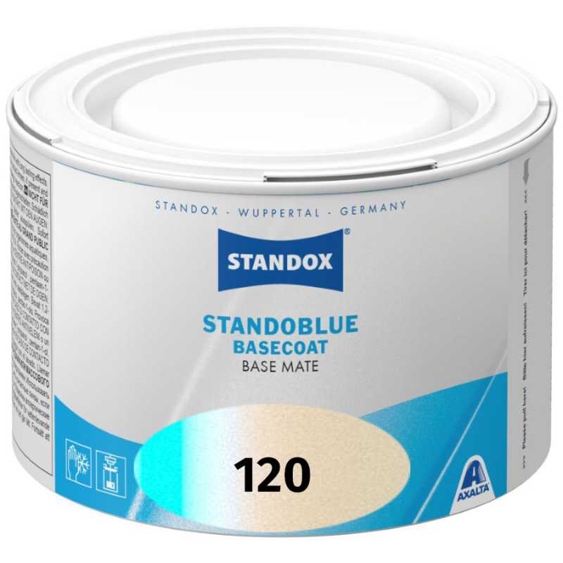 STANDOX Standoblue Basecoat Mix 120 Perlblau grob - 0,5 ltr.