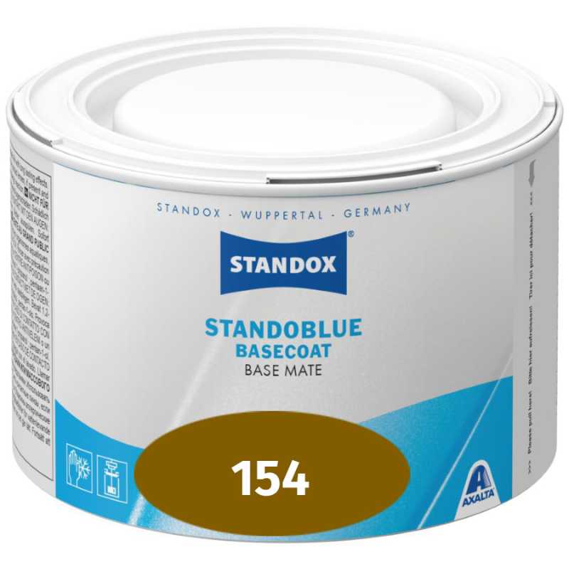 STANDOX Standoblue Basecoat Mix 154 Limonengelb - 0,5 ltr.