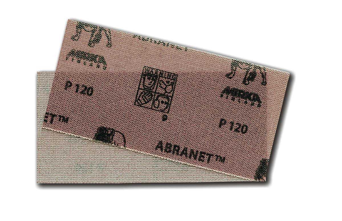 MIRKA Abranet Gitterstreifen 115 x 230 mm, klett, P80- P400