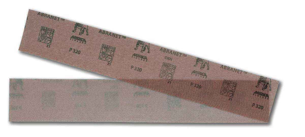 MIRKA Abranet Gitterstreifen 70 x 420 mm, klett, P80- P400