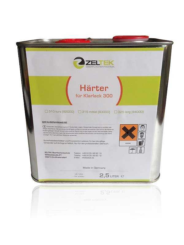 Zeltek Härter für Klarlack 300