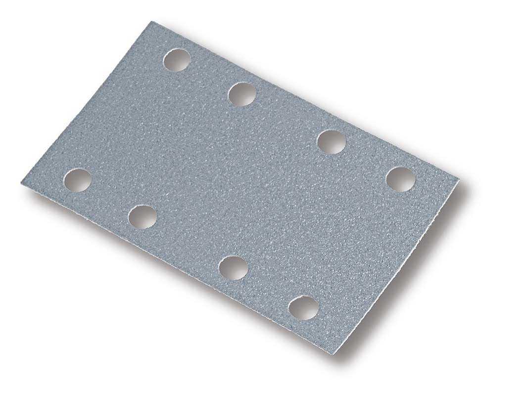 MIRKA Q.Silver Schleifbögen, 81 x 133 mm, 8- Loch, klett, P80- P320
