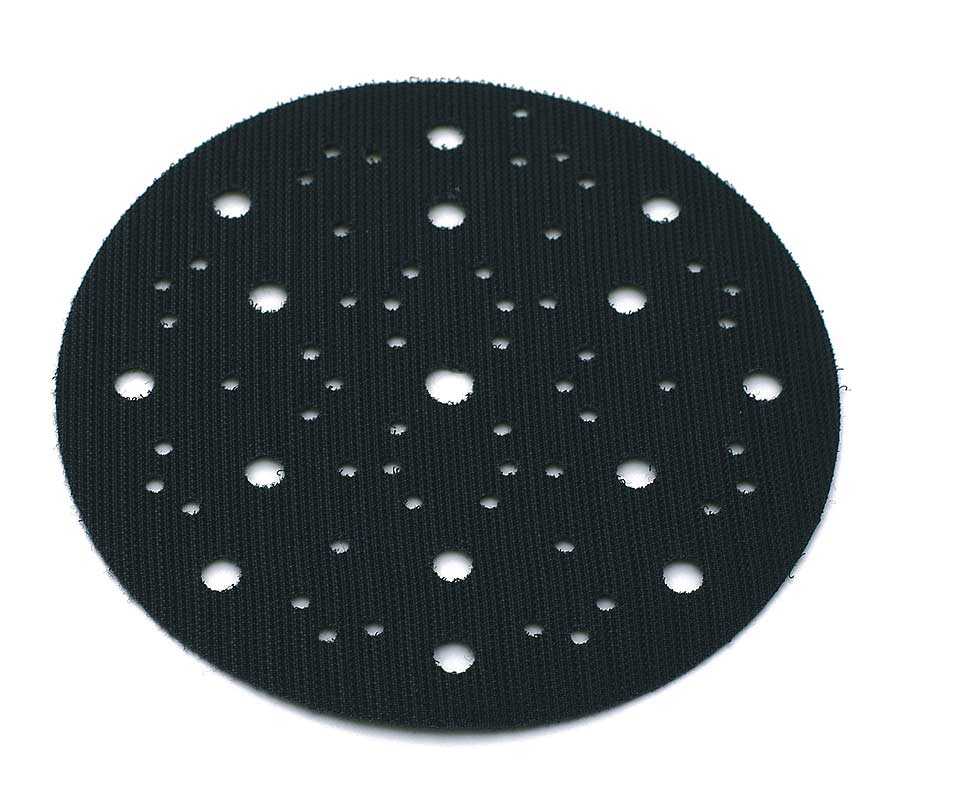 MIRKA Softauflage D. 150 mm, 67- Loch, 10 mm Schaumstoffstärke, klett